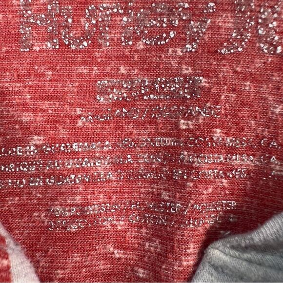 Hurley Salmon and Gray Short Sleeve Henley 0719 - Picture 9 of 11